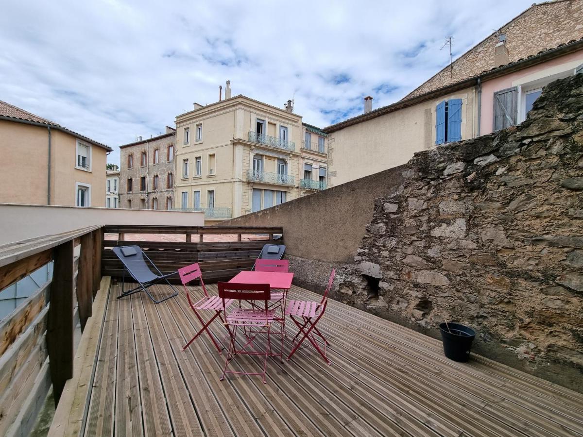 T2 Avec Terrasse 25M², Garage, Plein Centre-Ville Ναρμπόν Εξωτερικό φωτογραφία